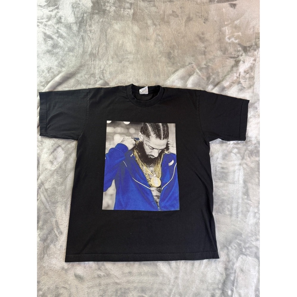 Pro Athletic Vintage Graphic Nipsey Hussle Rap T-Shirt Music Hip Hop Mens XL